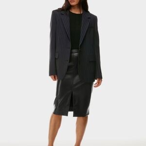 Babaton Women's Black Skirt Black Size 8 NWOT